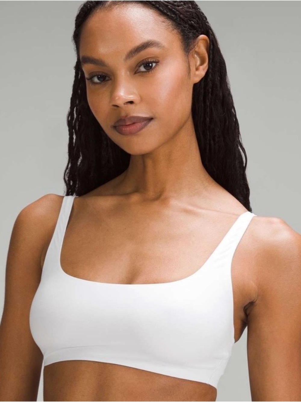 NWT Lululemon Wundermost Ultra-Soft Nulu Bra White Size 6